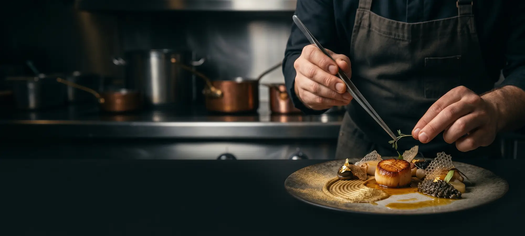 Chef au travail