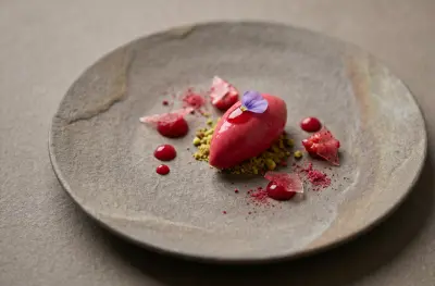 Glace Framboise par Cryo-Émulsion au Blender